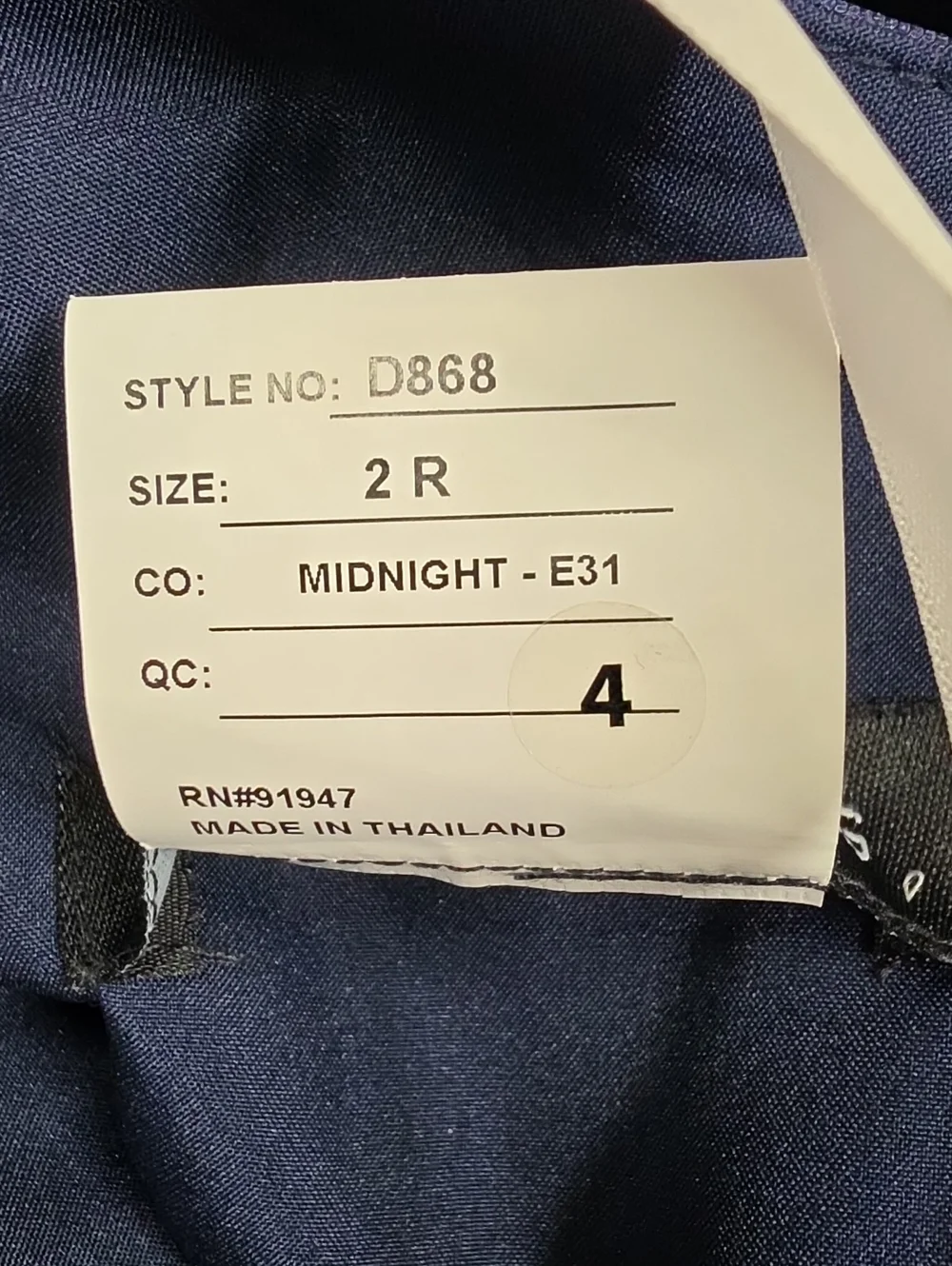 Alfred Sung NWT Midnight Blue Shoulder Bows Satin Maxi Gown Dress Size 2 - Picture 11 of 11